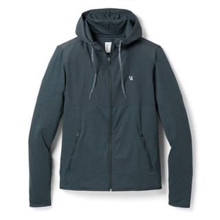 Vuori Sunday Element Jacket - Ink Blue & Huckleberry Heather
