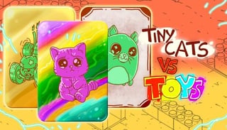 Tiny Cats vs Toys