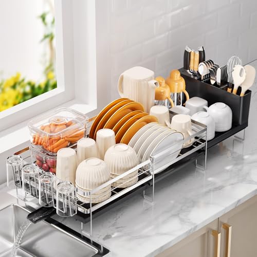 Amazon.com: Delamu Stainless Steel Dish Drying Rack