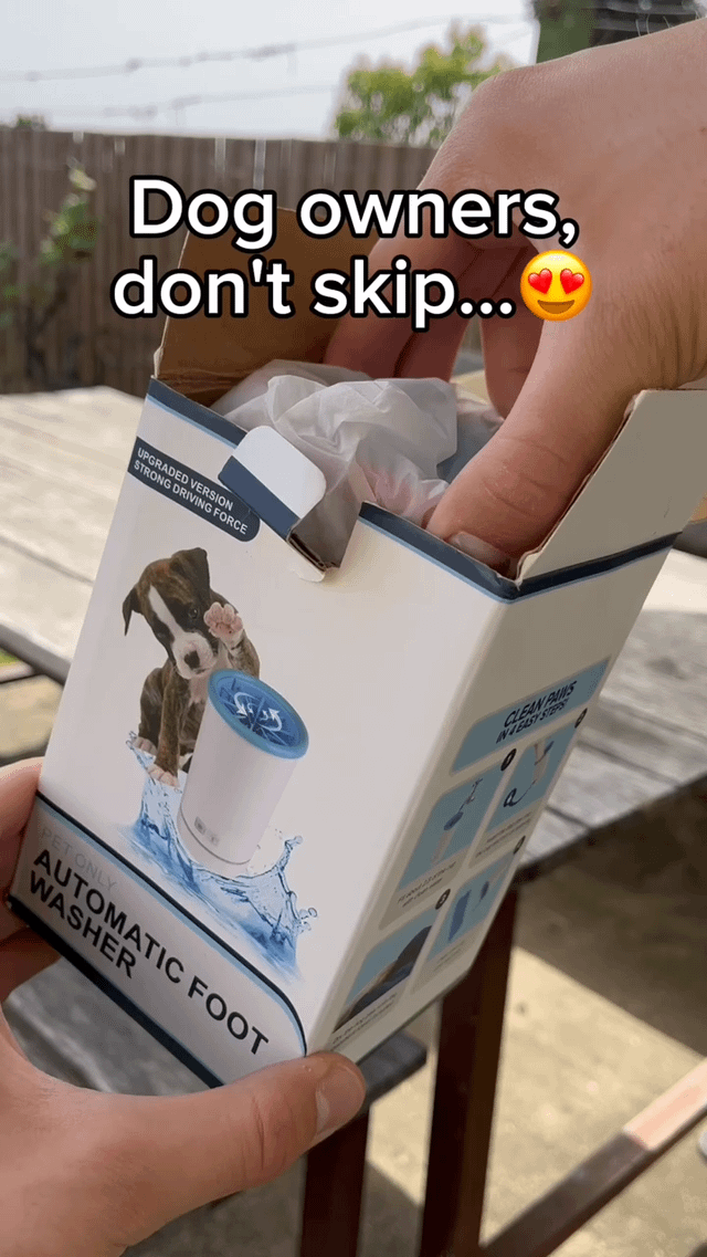 Portable Electric Dog Paw Washer