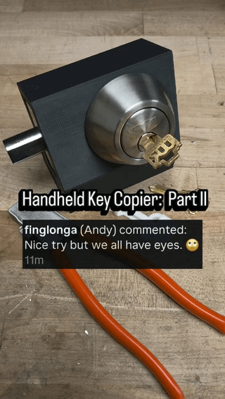 Portable Key Cutter Tool for Car Keys