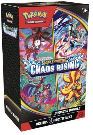 Chaos Rising Booster Bundle is available at Amazon