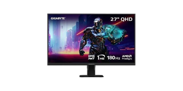 GIGABYTE GS27Q 27" IPS Gaming Monitor - QHD 2560x1440-180Hz