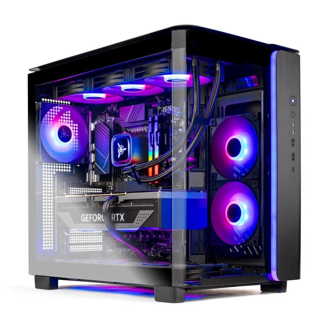 Skytech Gaming King 95 Desktop PC, Ryzen 7 9800X3D, NVIDIA RTX 5070 Ti 16GB, 2TB Gen4 NVMe SSD, 32GB DDR5 RAM, 850W GOLD, 360mm ARGB AIO, Win 11