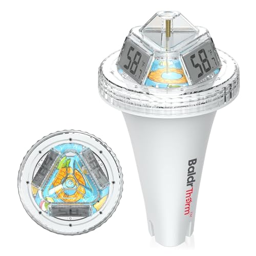 BaldrTherm Pool Thermometer Digital Floating Easy Read