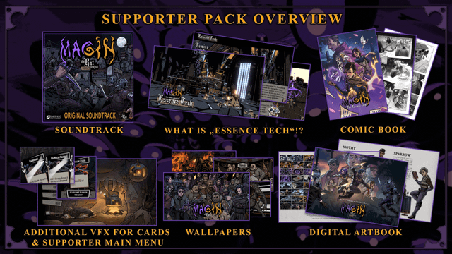 Magin: The Rat Project Stories - Supporter Pack (15% off / € 11.09)