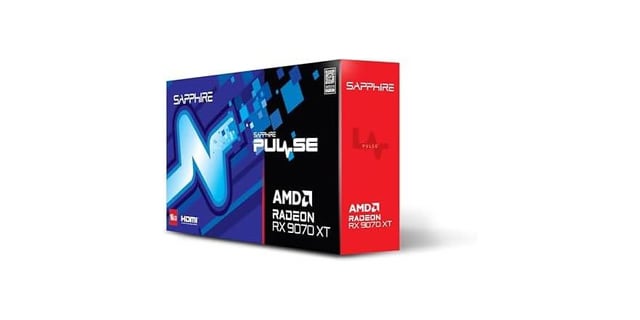 Sapphire Pulse AMD Radeon RX 9070 XT