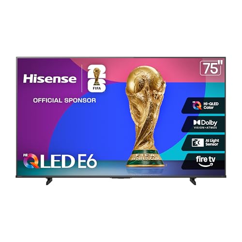 Hisense 75" E6 Cinema Series QLED 4K 75E6QF at