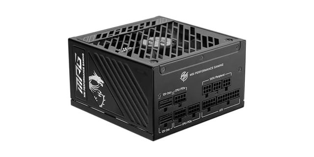 MSI MPG A1250GS Modular 1250W Power Supply - gold