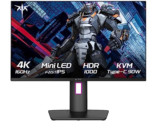 27 Inch 4K Gaming Monitor, Mini LED, Fast IPS, 160hz