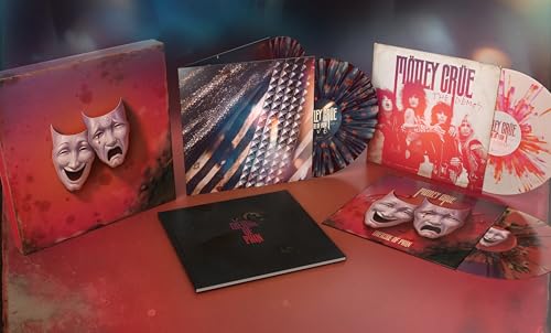 (Amazon) Motley Crüe - Theatre of Pain 40th Anniversary Deluxe Multicolor Splatter [4LP, Hardcover] @