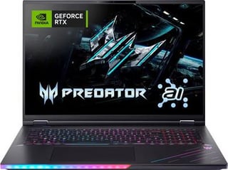 Acer Helios 18 Gaming Laptop (2025): 18" (2560x1600) 250Hz Mini LED Display, Intel Core Ultra 9 275HX, NVIDIA RTX 5080, 32GB RAM, 1TB SSD. Now
