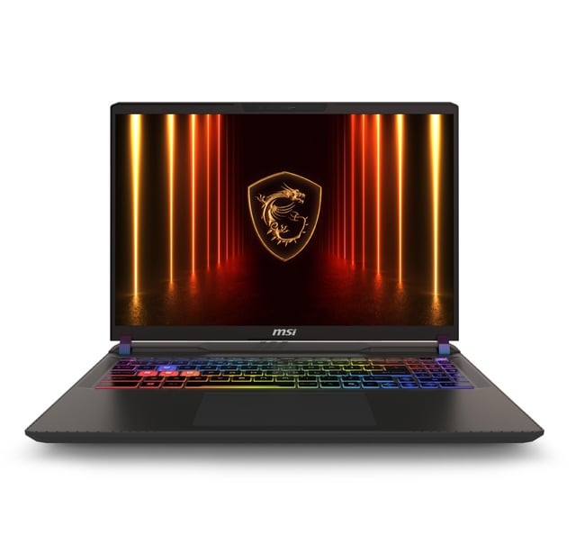 MSI Vector A16 HX 16" QHD+ 240Hz Gaming Laptop - Ryzen 9 8940HX, RTX 5070 Ti 12GB, 16GB DDR5, 1TB SSD
