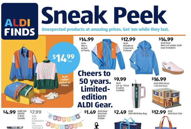 Limited Edition Aldi Gear