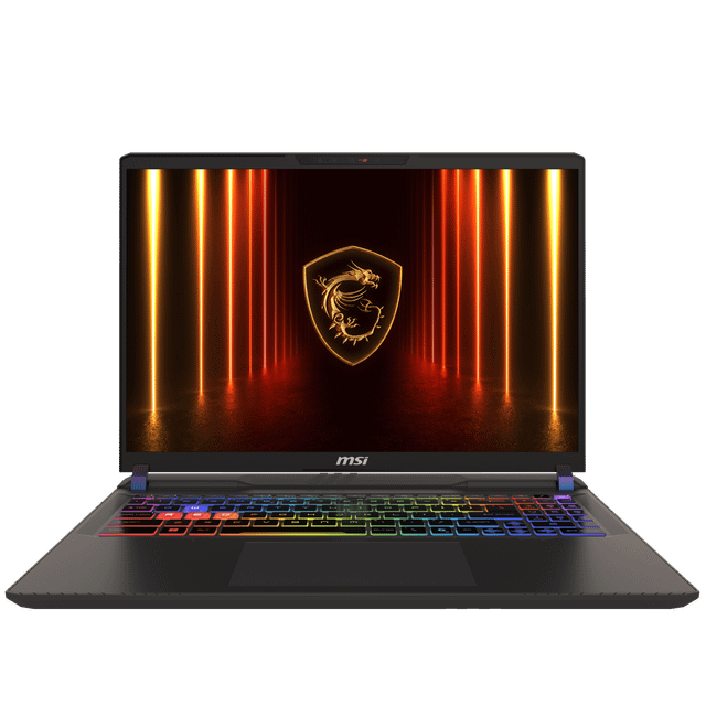 MSI Vector A16 Gaming Laptop (2026): 16" QHD+ (2560 x 1600) IPS 240Hz Display, AMD Ryzen™ 9 8940HX, NVIDIA® GeForce RTX™ 5070 Ti 12GB GPU, 16GB RAM, 1TB SSD. Now