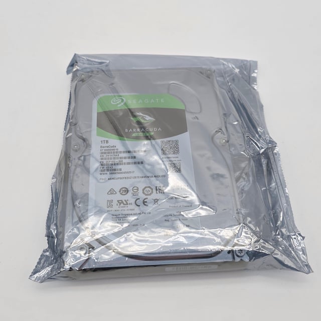 Seagate Barracuda 1TB SATA HDD