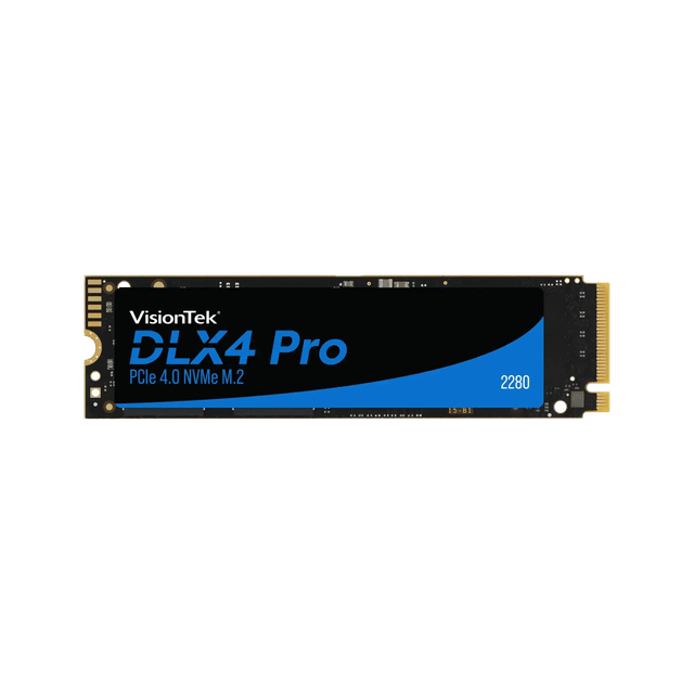 4TB DLX4 Pro M.2 2280 | PCIe Gen4 NVMe | Up to 7415MB/s | DDR4 DRAM Cache | 3D NAND | High-Speed Storage for Pros
