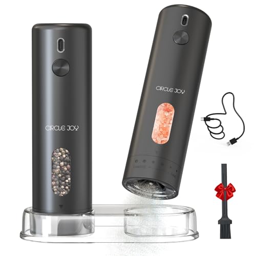 Amazon US, 60% OFF - Rechargeable Electric Salt and Pepper Grinder Set