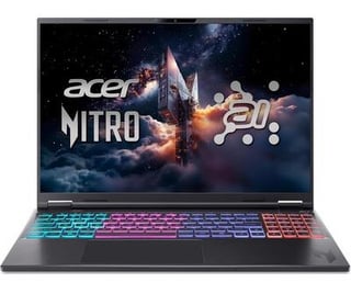 Acer Nitro 16S AI Gaming Laptop: 16" WQXGA (2560 x 1600) IPS 180Hz, Ryzen AI 9 365, RTX 5070 Ti, 32GB DDR5 RAM, 2TB SSD