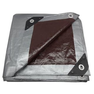Project Source Waterproof Tarps: 8' x 10' 10-Mil (Silver) 3