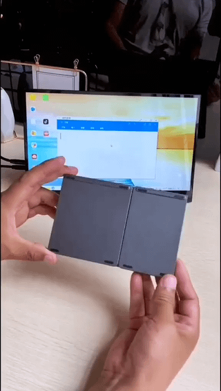 Triple Folding Bluetooth Keyboard