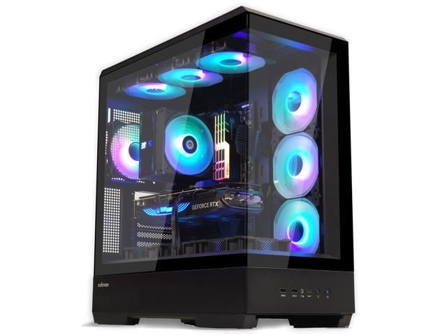 Zalman P50 ATX Full-Tower Back-Connect Compatible (BTF, Project Zero) Barebones (Fans Not Included) Hinged Swing Doors for Cable Management