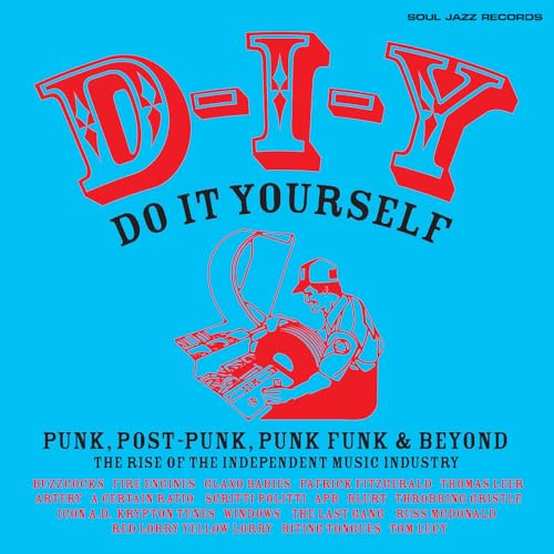 (Amazon) [Regional] Soul Jazz Records Presents D-I-Y: DO-IT-YOURSELF Punk, Post Punk, Punk Funk & Beyond (Blue Vinyl) @