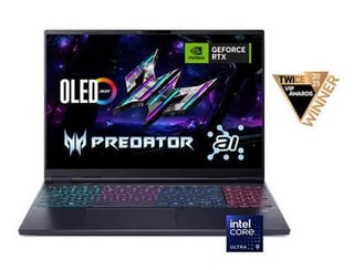 Acer Predator Helios Neo 16S AI Gaming Laptop: 16" (2560 x 1600) WQXGA OLED 240Hz 500 Nits Display, Intel Core Ultra 9 275HX Processor, NVIDIA GeForce RTX 5070 Ti, 32GB RAM, 1TB SSD, Now