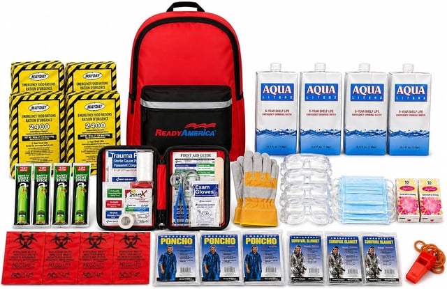 40% OFF – Emergency Survival Backpack (Ready America) – Now