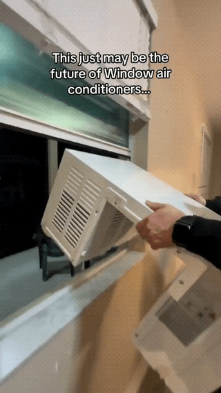 Remote Control Window AC for Fast Room Cooling