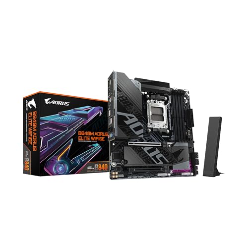 GIGABYTE B840M AORUS Elite WIFI6E AM5 (PCIe 4 only)