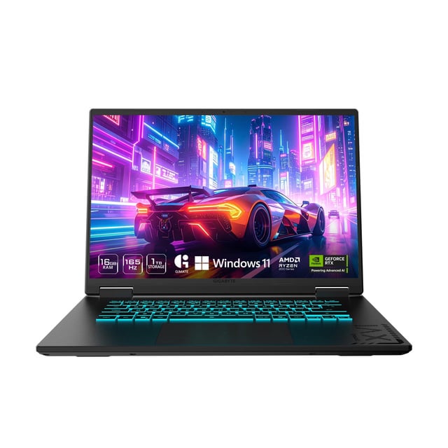 GIGABYTE A16 Gaming Laptop : 16" FHD+ 165Hz IPS display, Ryzen 7 260 CPU, RTX 5060 Graphics card, 16GB DDR5 RAM, 1TB SSD with 33% off