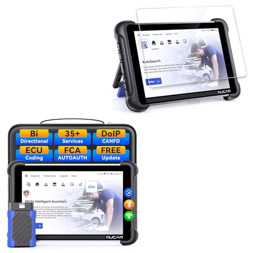 OBD2 Scanner and Tempered Glass Screen Protector | cd: N5DYBCR8