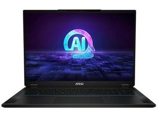 Certified Refurbished MSI Stealth 18 AI Studio: 18" UHD+ (3840x2400) 120Hz Mini LED panel Display, Intel Ultra 9 185H, RTX 4080, 32GB DDR5 RAM, 1TB SSD, Now
