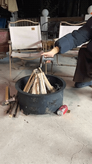 High Power Propane Burner for BBQ & Campfire