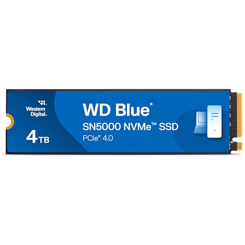 4TB WD Blue SN5000 Gen4 NVMe SSD